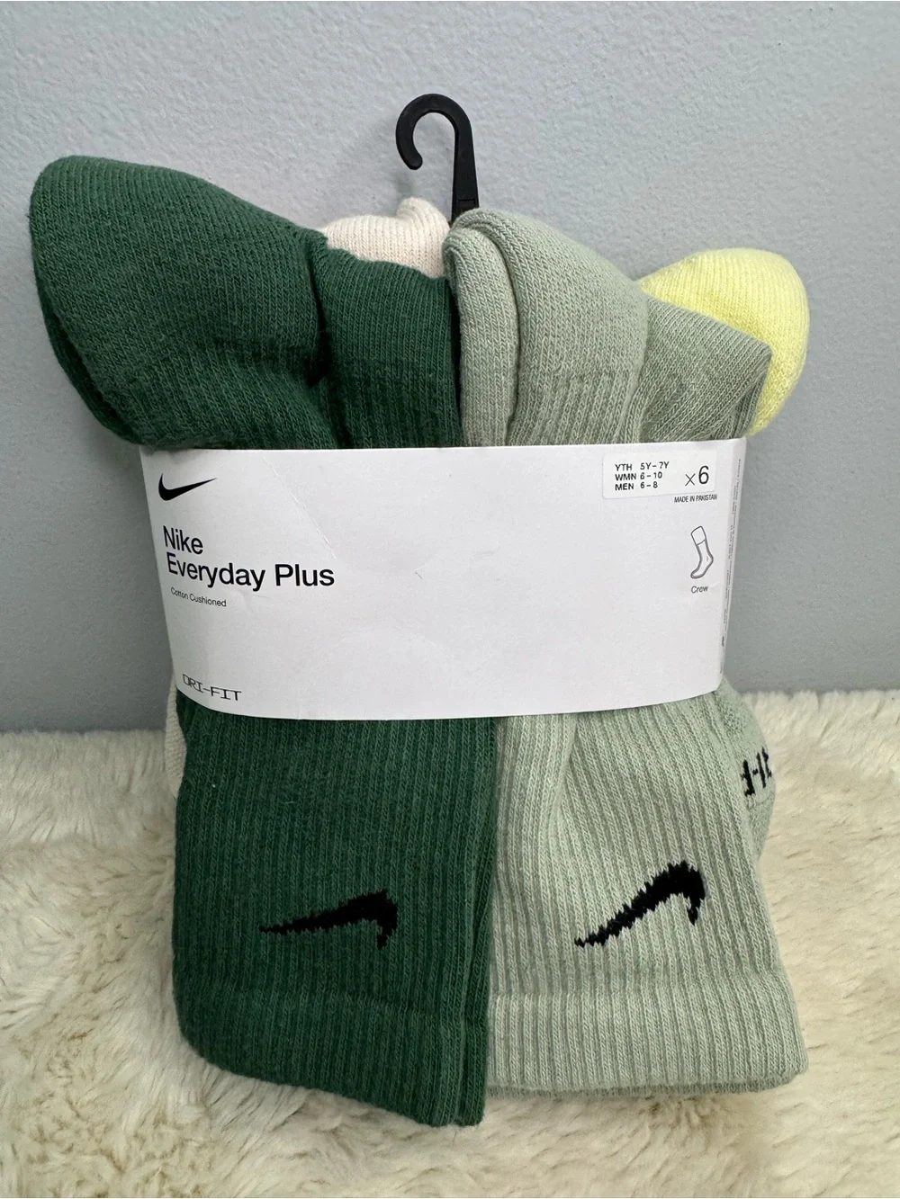 Nike Everyday Plus Crew Socks - (6-Pack)
